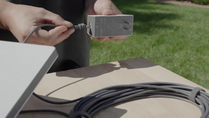 Así se instala una antena Starlink Mini