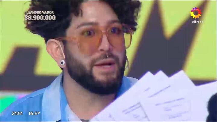 Luca explico para que queria el premio