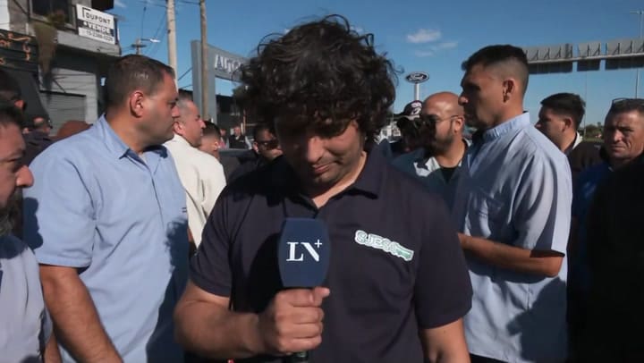 Sergio, chofer de la linea 383