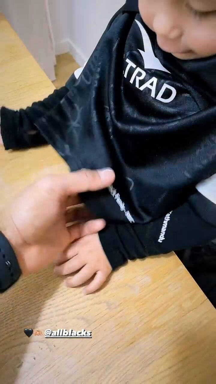 El guiño de Richie Mo’unga a Los Pumas