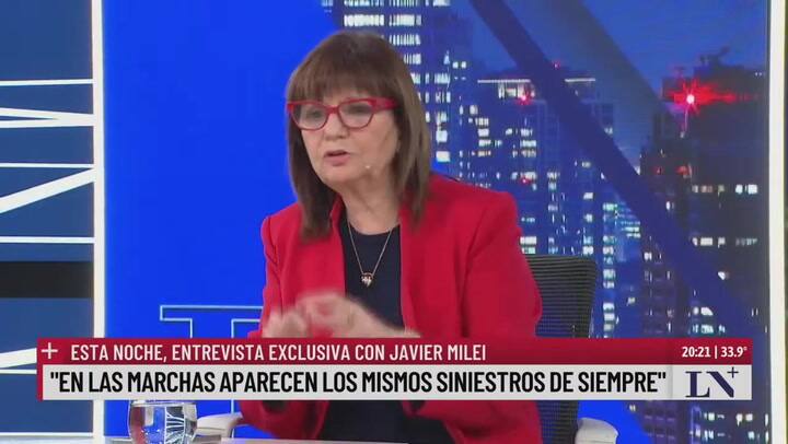 Marcha LGBTIQ+ antifascista y antirracista: el análisis de Patricia Bullrich