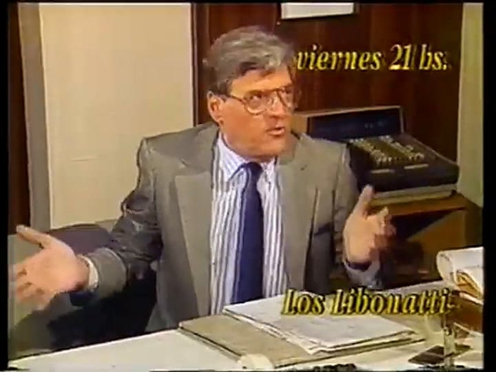Joe Rigoli en 'Los Libonatti' (1991)