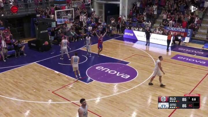 El triple de Brocal que mandó el partido al complementario