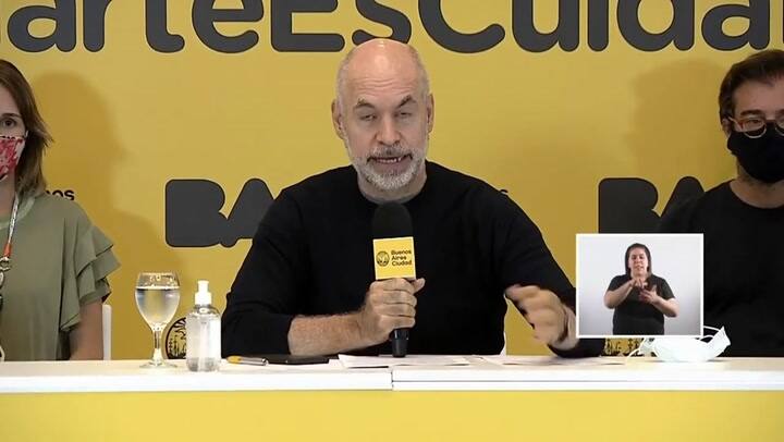 Rodríguez Larreta alertó de la gravedad sanitaria, resultado de las aglomeraciones en la ciudad