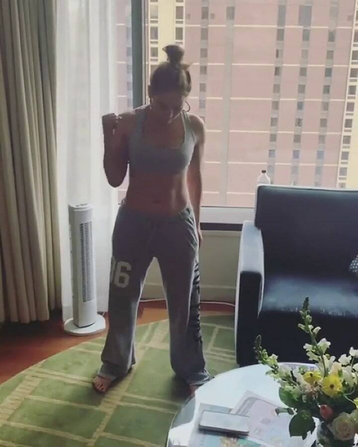 Jennifer Lopez bailó para Alex Rodríguez - Fuente: Instagram