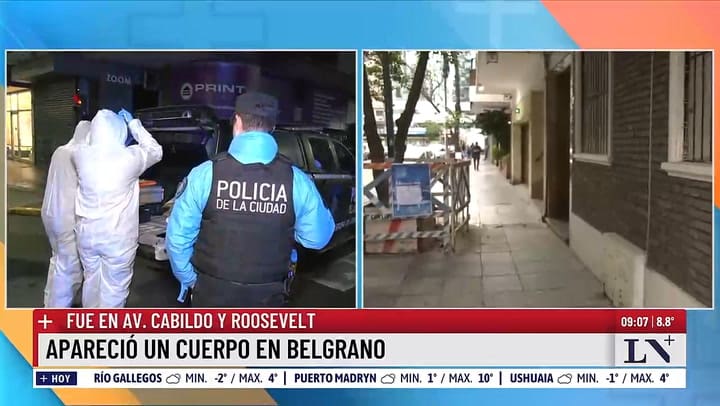 Tragedia en Belgrano
