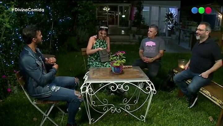 Divina comida: del fetiche de Fabián Cubero al inesperado desnudo de Gerardo Rozín - Fuente: Telefe