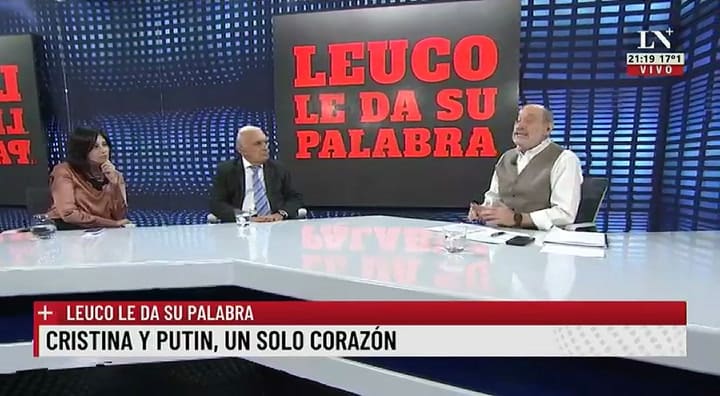Alfredo Leuco: “Cristina y Putin, un solo corazón”