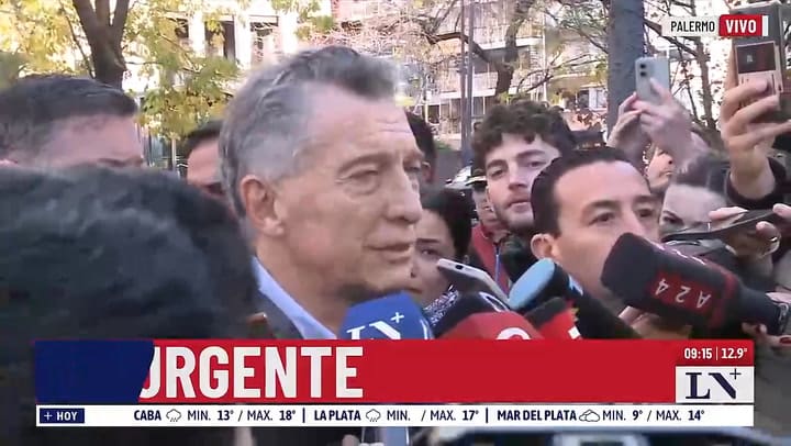 Voto Macri: "Es un intento de fraude digital, usurpacion de identidad. Cosa de loquitos"