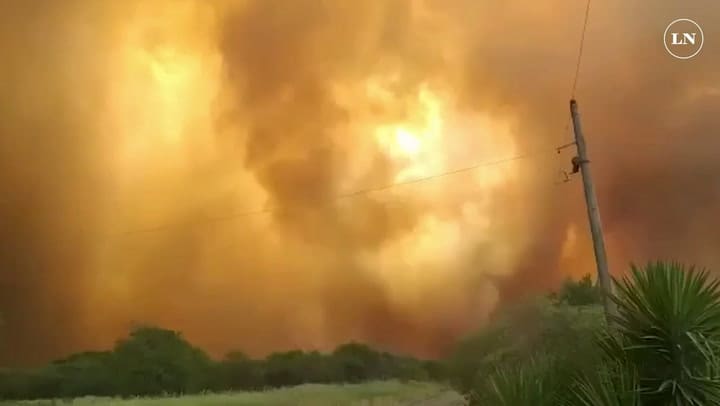 Incendios forestales en Entre Ríos
