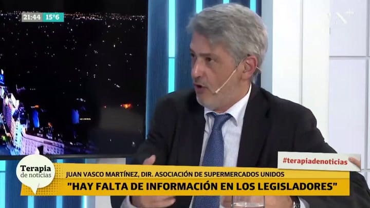 Juan Vasco Martínez, Director Ejecutivo de Asociación de Supermercados Unidos: 'La ley de góndolas n