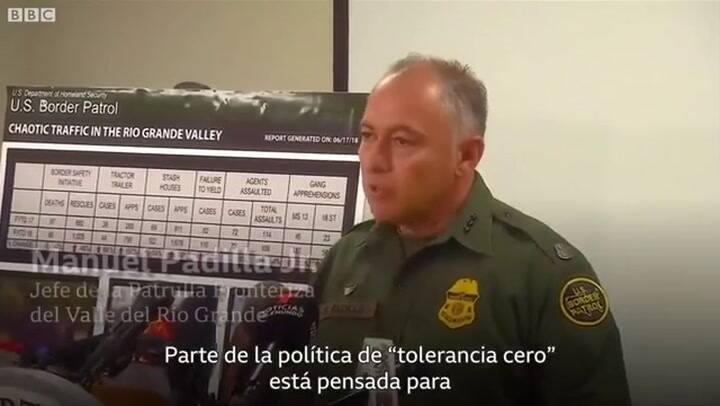 5 claves sobre la separación de familias inmigrantes en la frontera de EE.UU. - Fuente: BBC