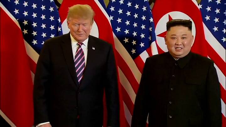 Comienza la segunda cumbre entre Trump y Kim en Hanói - Fuente: AFP