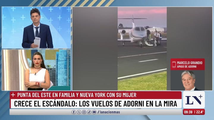 Marcelo Grandio, amigo de Manuel Adorni