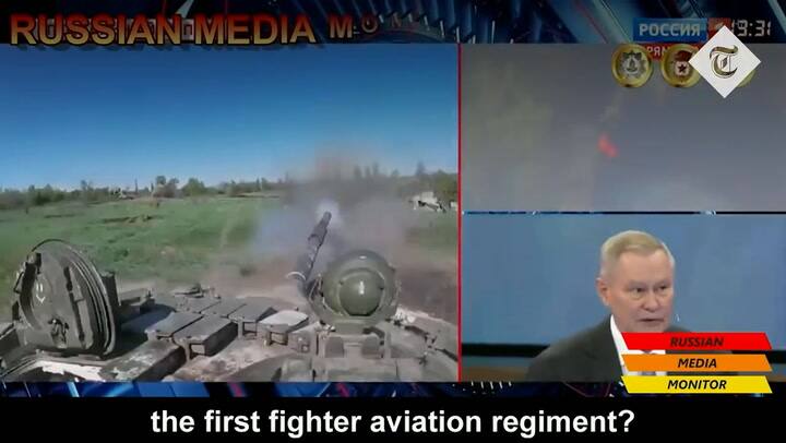 El comentarista de guerra de la televisión estatal rusa critica abiertamente las armas de Rusia