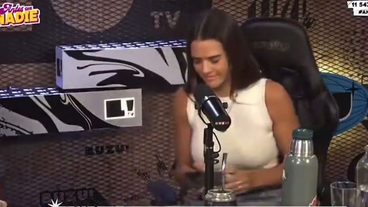 El anuncio de evacuación en Luzu TV