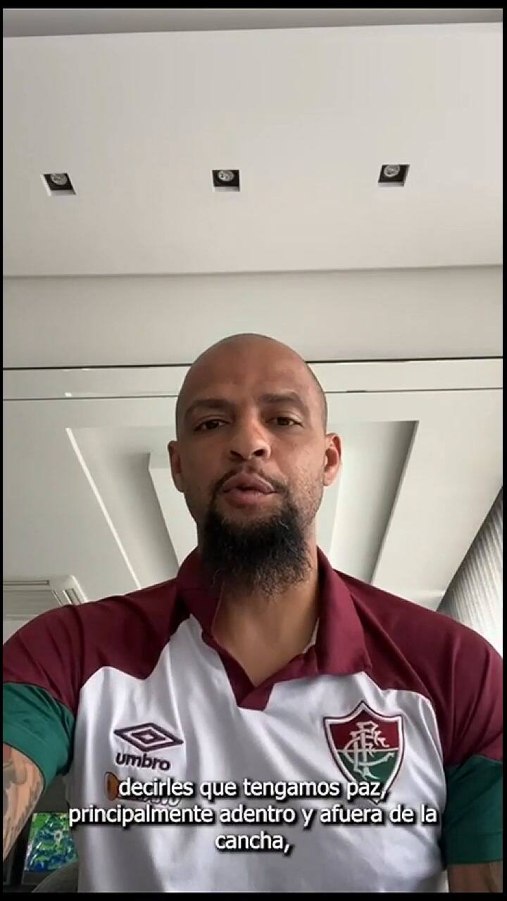 Felipe Melo pidió disculpas por sus gestos ante River