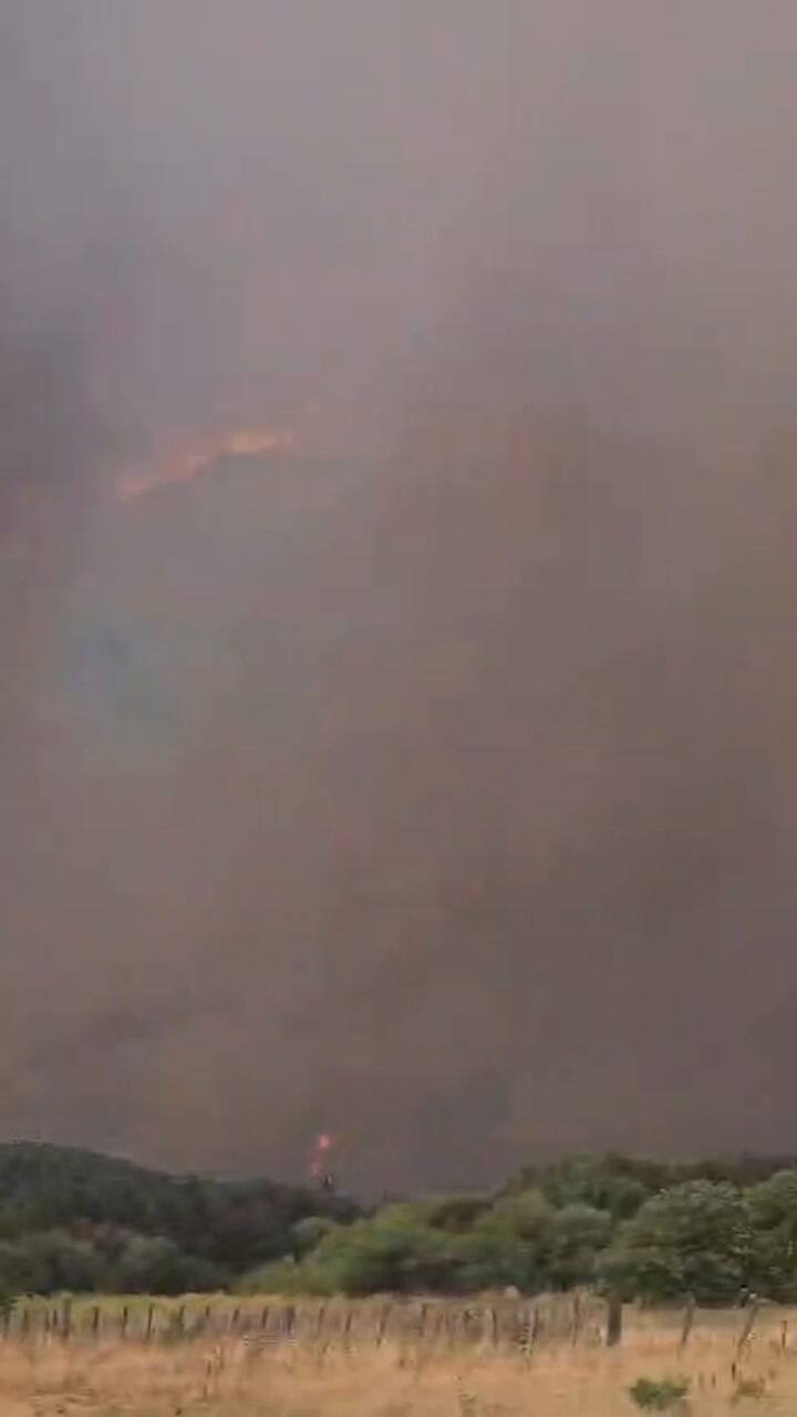 Incendios en Cholila, Chubut - Crédito: La Pilarica