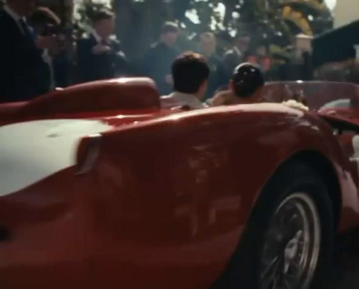 Las imágenes en modo "VHS" del casamiento