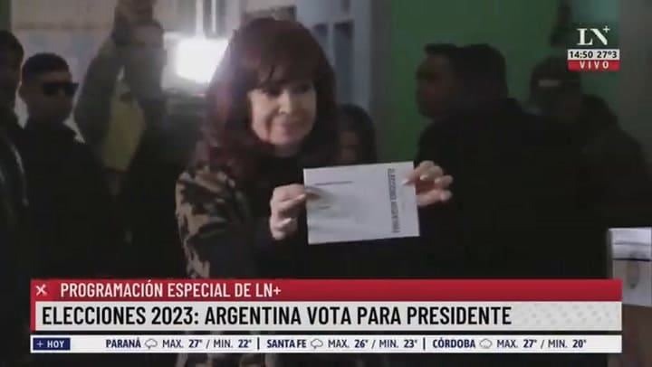 Cristina Kirchner El Presidente Es El Que Decide Y No Fui Escuchada