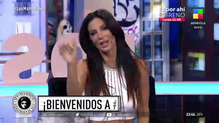 Video Silvina Escudero - Fuente: América TV
