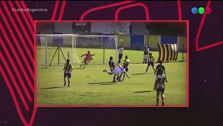 Aimé la jugadora de fútbol que se presentó en La Voz Argentina 2025