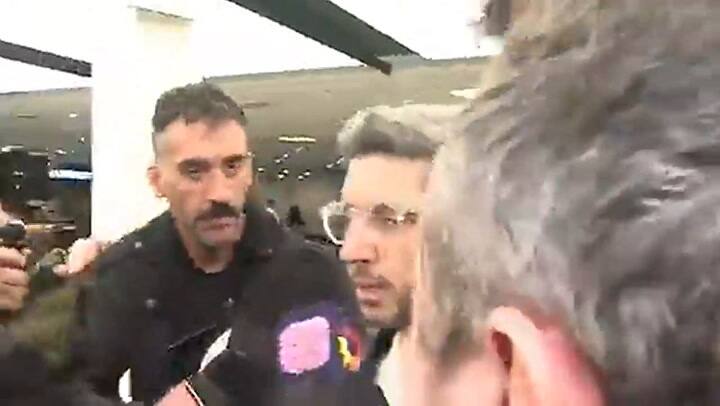 El momento en que Jey Mammon llegó a la Argentina