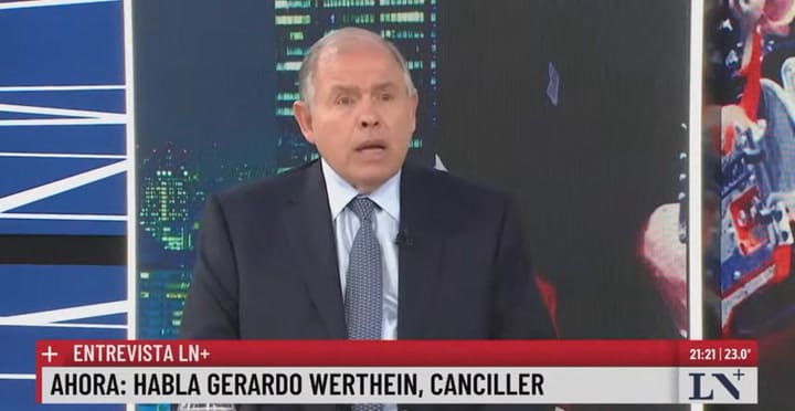 "La imagen internacional de Milei es creciente": Gerardo Werthein, en exclusiva con Esteban Trebucq