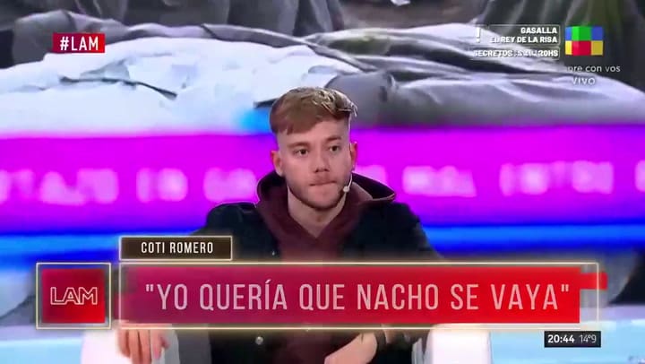 Nacho Castañares reveló lsi tuvo sexo o no dentro de GH