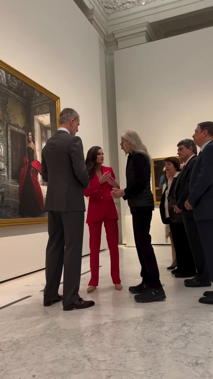 Felipe y Letizia se encuentran con Annie Leibovitz