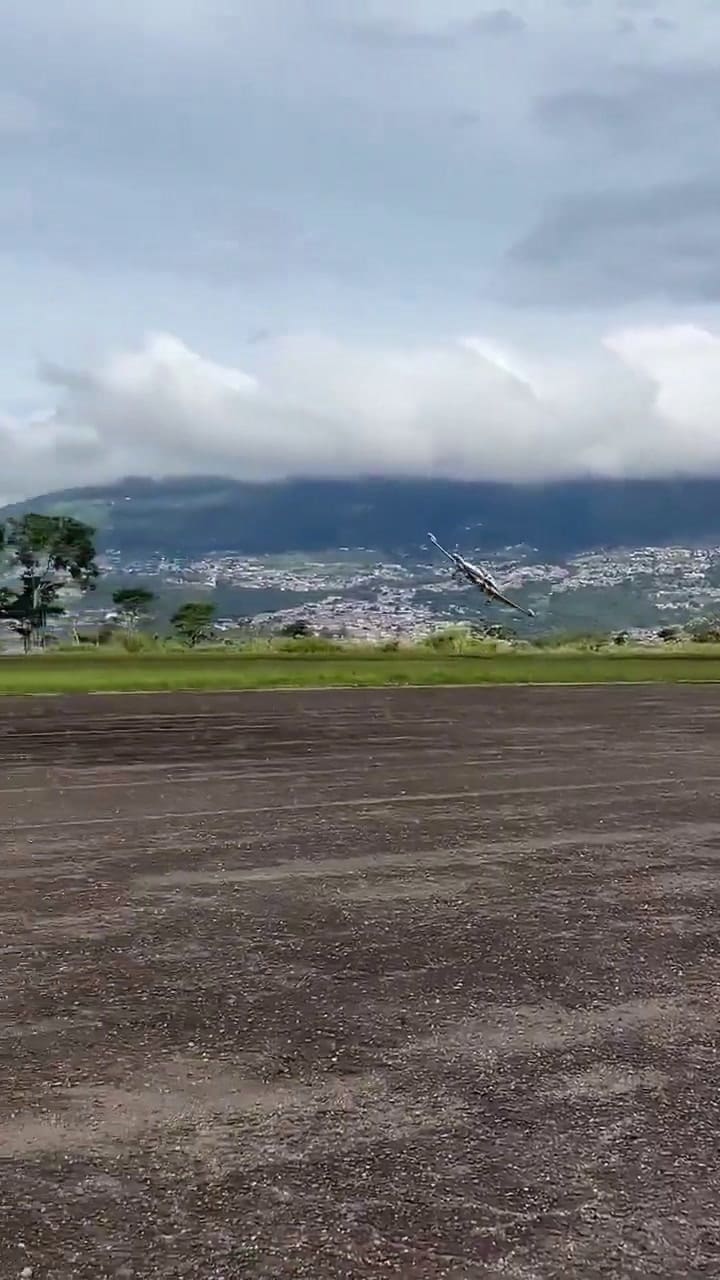 Una avioneta se estrelló al intentar despegar en Venezuela: hay dos muertos