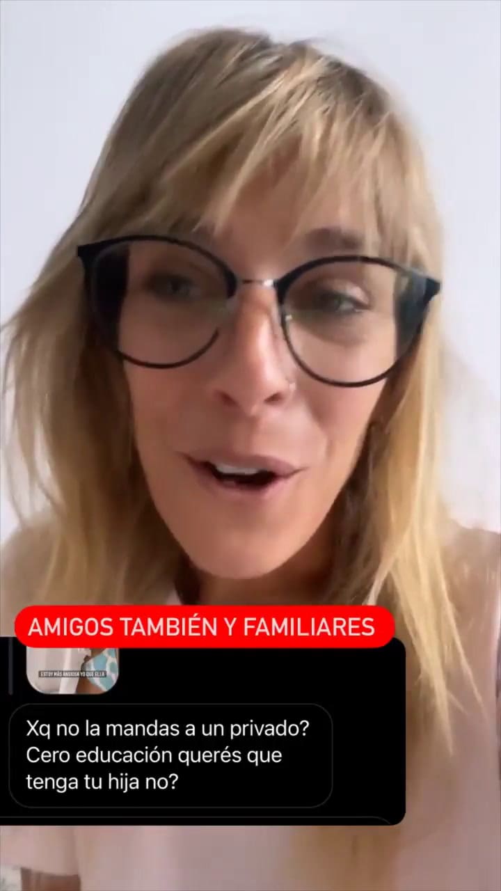 Dani 'La Chepi' respondió a las críticas que recibió por mandar a su hija a una escuela pública
