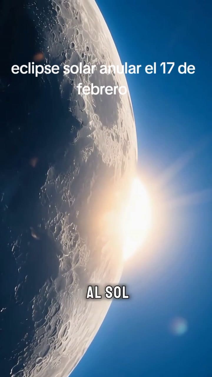 Todos los detalles del eclipse solar del 17 de febrero