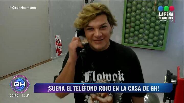 Gran Hermano: Emmanuel atendio el telefono rojo