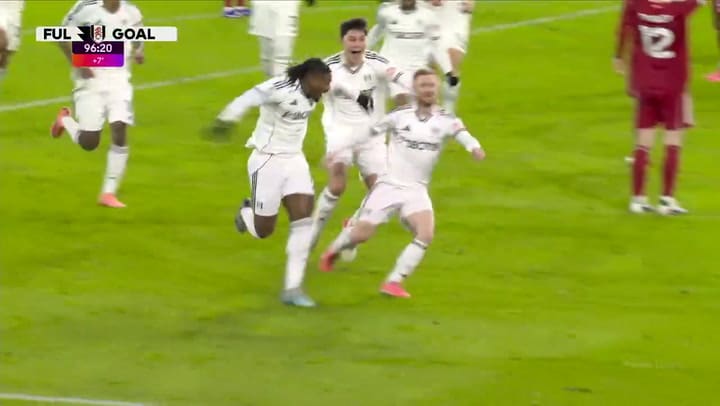 El golazo de Reed para Fulham, ante Liverpool