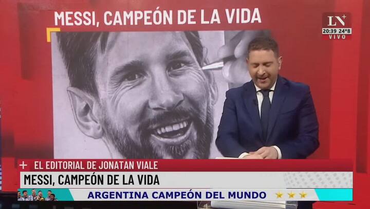 Messi, campeón de la vida. El editorial de Jonatan Viale.