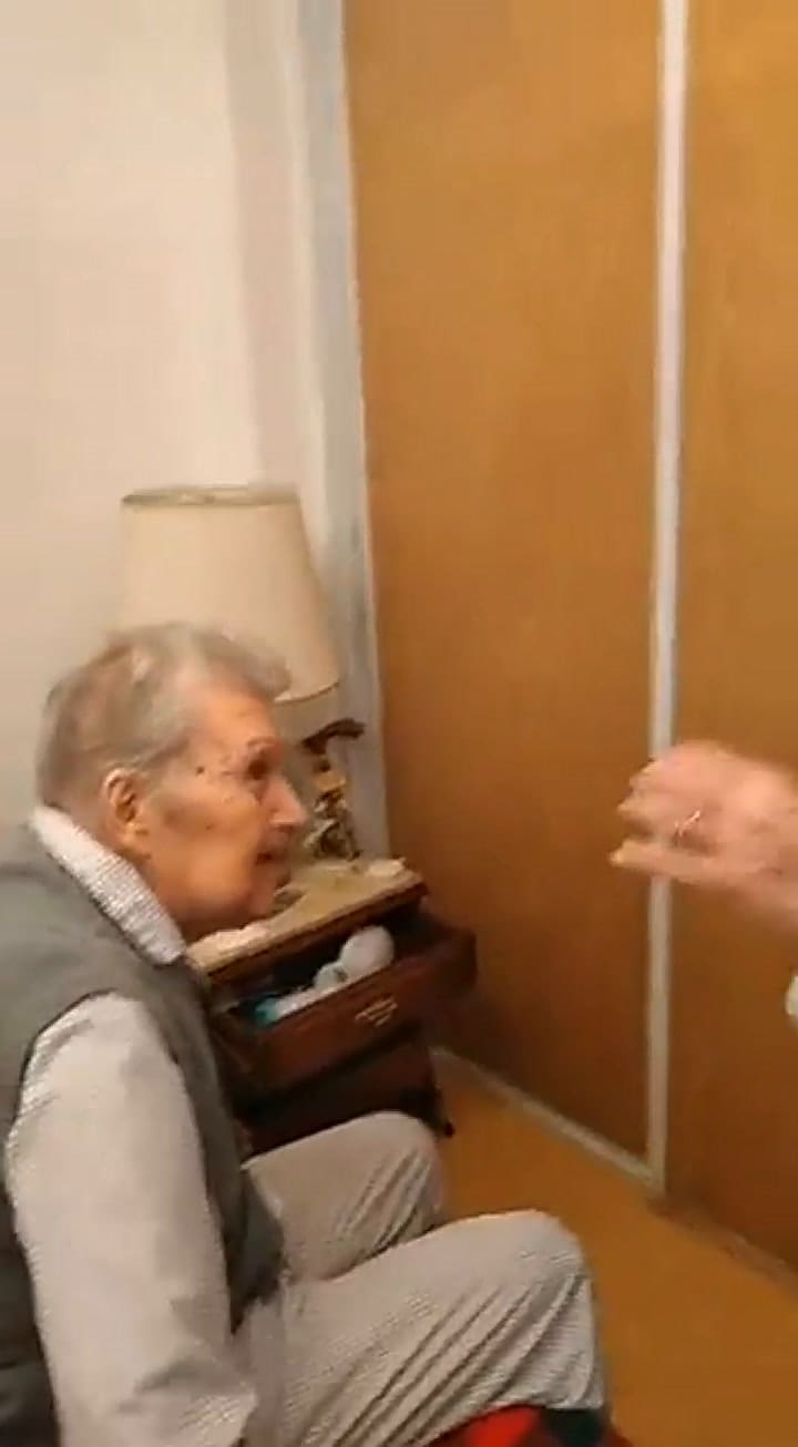 Reencuentro de una pareja