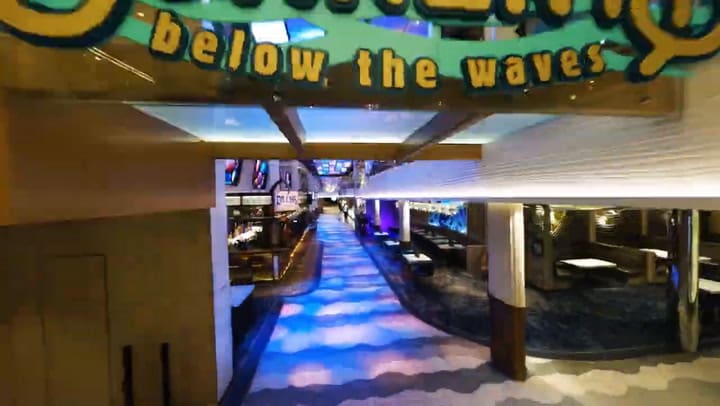 La línea de cruceros en EE.UU. mostró el interior de una de sus embarcaciones