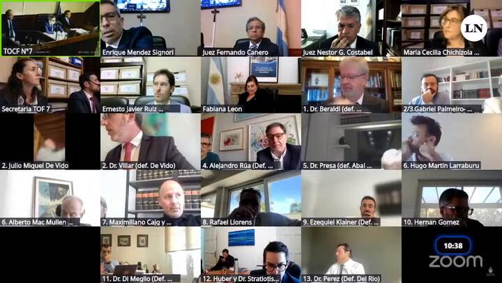 La primera aparición de Cristina en el juicio por la causa cuadernos