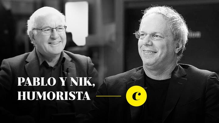 Nik con Pablo Sirven en Conversaciones en LA NACION