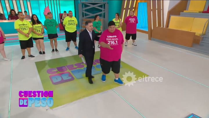 Luisito en Cuestión de peso