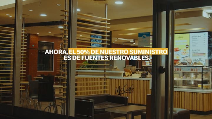 Con este spot presentó McDonald's las innovaciones en energía.