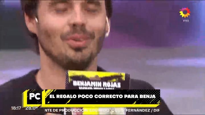 Benjamin Rojas revelo el mal momento que vivio grabando con una actriz: "Le dije a la asistente"