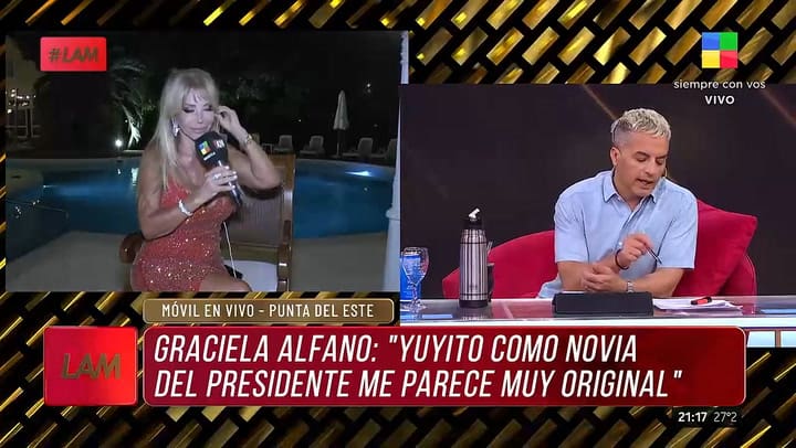 La traicion que recibio Graciela Alfano por parte de su pareja