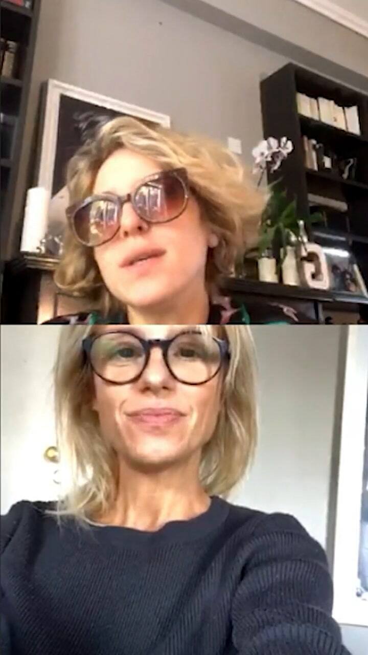 Mariana Fabiani y Carla Peterson sobre la solidaridad en cuarentena - Fuente: Instagram