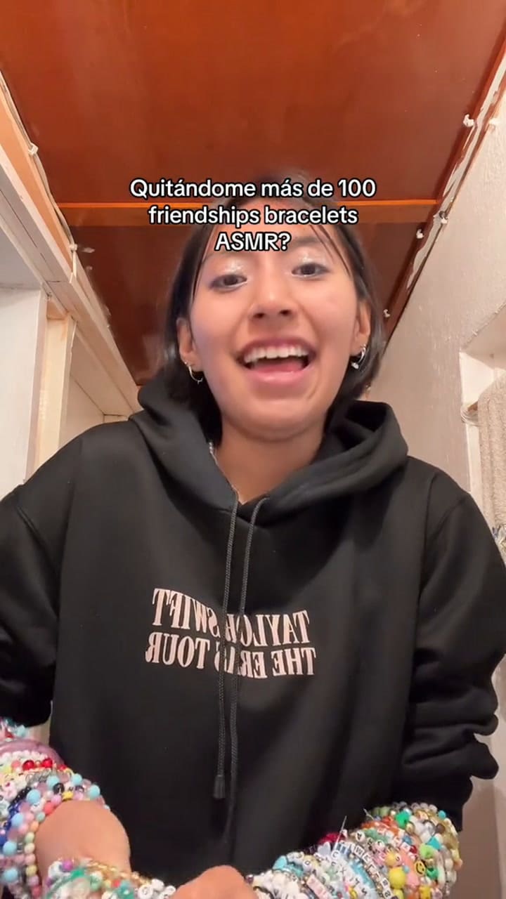 Se sacó las friendship bracelets tras el recital de Taylor Swift y se sorprendió