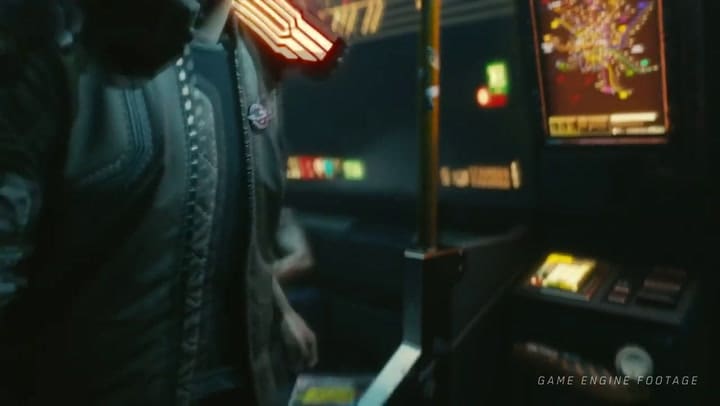 Así es el Cyberpunk 2077 - Fuente: Youtube
