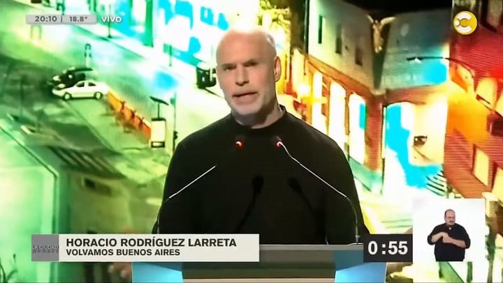 Presentación Horacio Rodríguez Larreta, Volvamos Buenos Aires