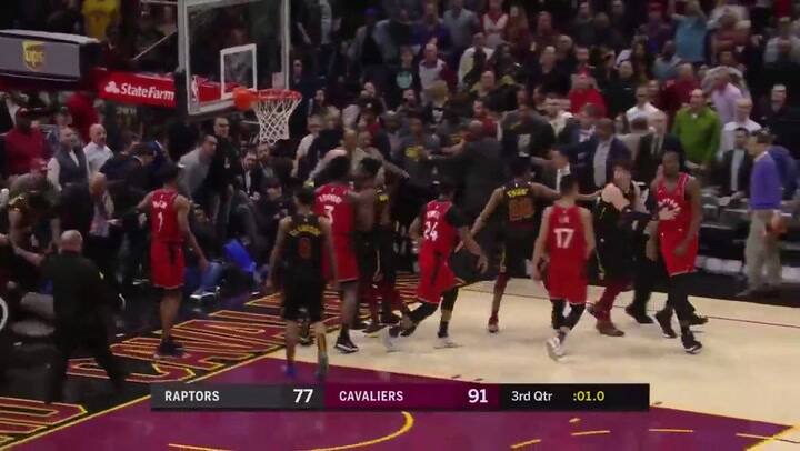 Serge Ibaka protagonizó un nuevo escándalo en la NBA - Fuente: YouTube