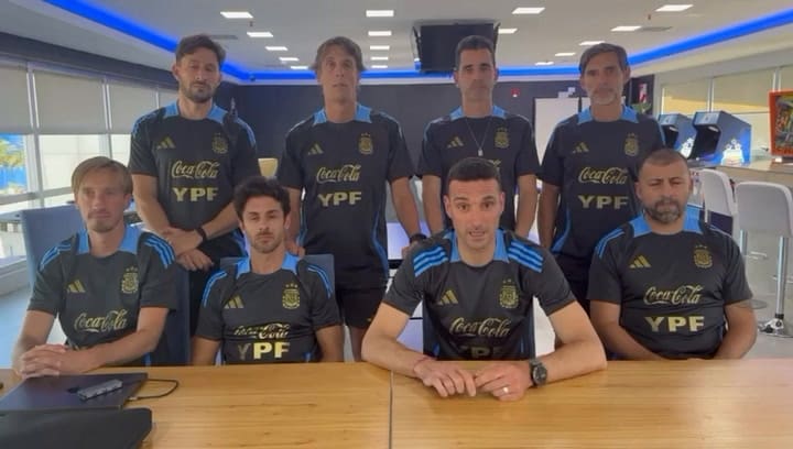 La selección argentina se sumó a una colecta por los afectados durante el temporal con